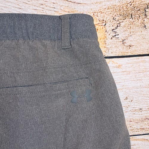 Pantalones Cortos Under Armour Para Hombre 34 Match Play Ventilados Cintura Elástica Elastizados Calce Suelto - Imagen 10 de 15