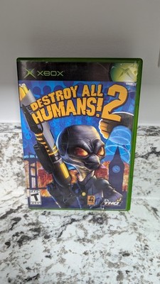 Destroy All Humans! 2 Microsoft Xbox CIB 
