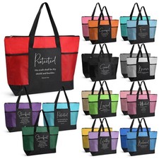 Talltalk 20 Pcs Christian Mother's Gift Tote Bags for Women Religious Scriptu...