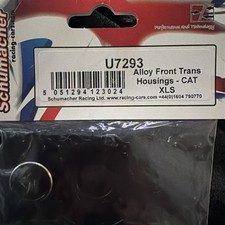 Schumacher Racing Products Ltd U7293 Alloy Front Trans Housings - CAT XLS