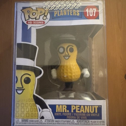 Funko Pop! Ad Icons: Mr. Peanut Planters #107 Vinyl Figure