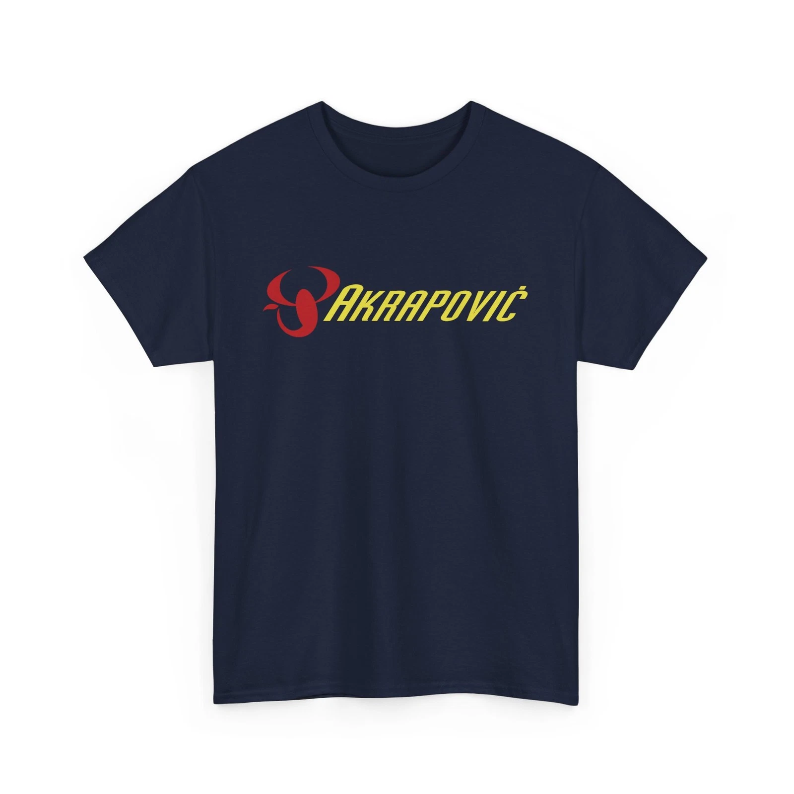 Akrapovic Racing Logo Men’s T-Shirt  Motorcycle Tee S-5XL