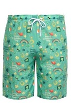 St Patricks Day Men Irish Hawaiian Shorts XL