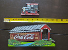 Lot Of 2 1998 Sheila’s Coca Cola Collectibles: Barn and Candy & Gum Truck — photo 2