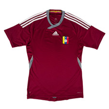 VENEZUELA 2011/14 Adidas Home Football Shirt S Vintage mens Soccer Jersey