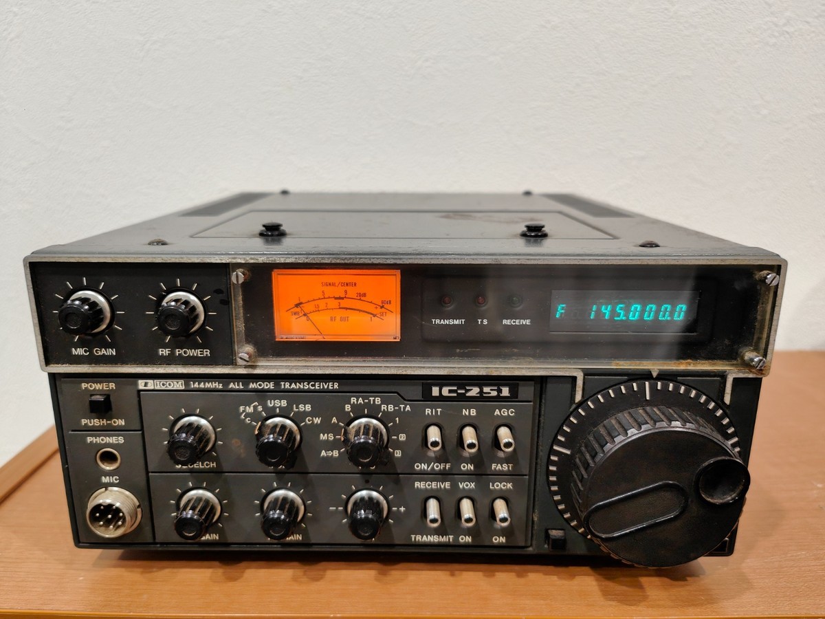 ジャンク アイコム 144MHz オールモード トランシーバー IC-251