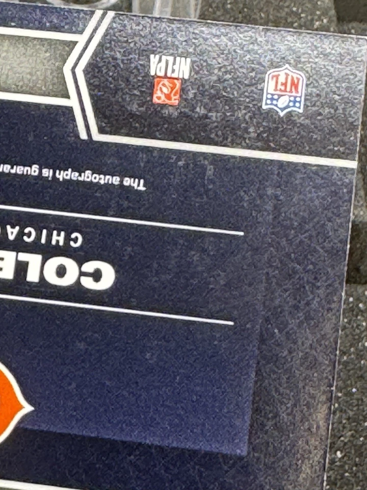 2020 Panini Donruss Elite Pen Pals Cole Kmet Rookie Auto - Image 4 of 4