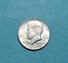 1967 Kennedy 40% Silver Half Dollar - Light Toning AU