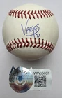 Miguel Vargas Signed Auto OML Baseball Beckett Holo Dodgers White Sox