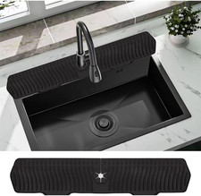 30 Inch Sink Splash Guard, Large Size Kitchen Sink Splash Guard, Longer Silicone