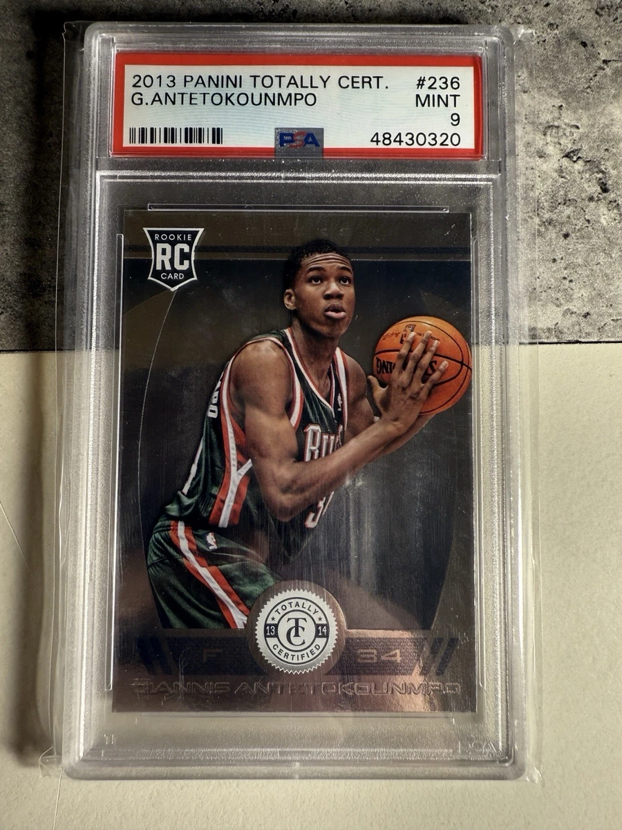Giannis Antetokounmpo Basketball Grade 9 Rookie Sports Trading
