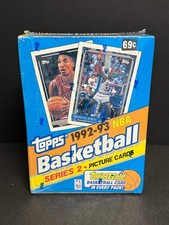 1992-93 TOPPS SERIES 2 BASKETBALL FACTORY SEALED 36 PACK WAX BOX NBA (I)