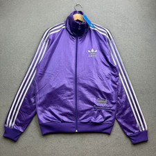 ADIDAS Chile 62 Track Jacket Uomo M Shiny Wet Look Rasta Originals AOP Trifoglio