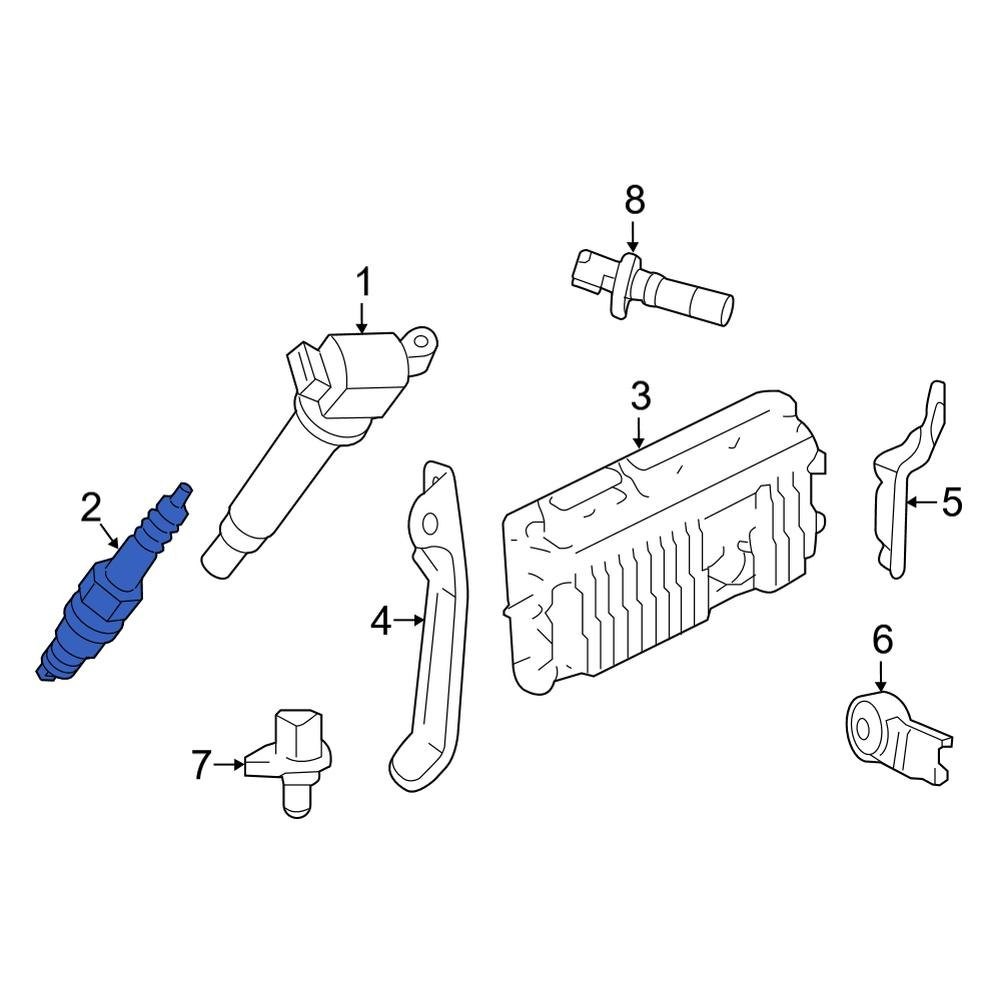For Toyota Camry 2012-2017 Toyota 9091901259 Spark Plug