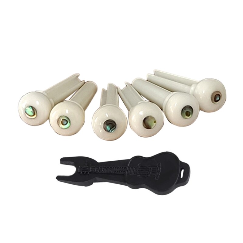 Instrument Accessories Guitar Bridge Pins String Guitar Parts Bone