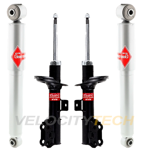 KYB ExcelG & GasAJust Struts Shocks Fits 20132017 Hyundai Elantra