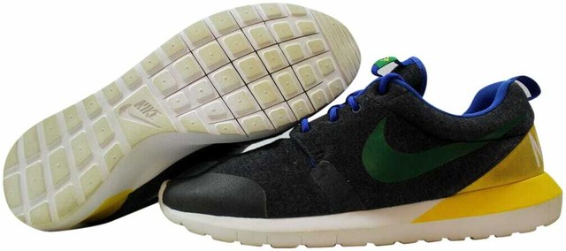 roshe run black and yellow