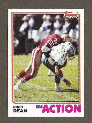 Topps Football 1982 #261 a #528 - Elige cualquiera - actualizado el 11/07/24 - Imagen 211 de 250