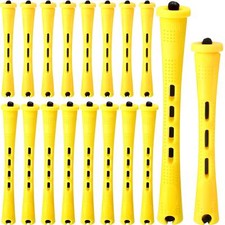 48 Pcs Hair Perm Rods Plastic Cold Wave Perming Rods Hair Rollers Curlers