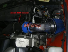 Blue For 2001-2006 BMW E53 X5 3.0L V6 Air Intake System Kit + Filter