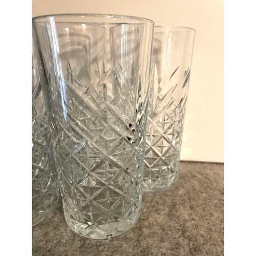 5 Vintage Ginsanity 16oz. Roaring Twenties Gin Tonic Cocktail Glasses #1815 - Picture 2 of 3