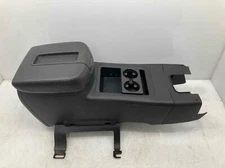 10-14 GM SUV Yukon XL Complete Center Console Armrest Assembly Black-193 Leather