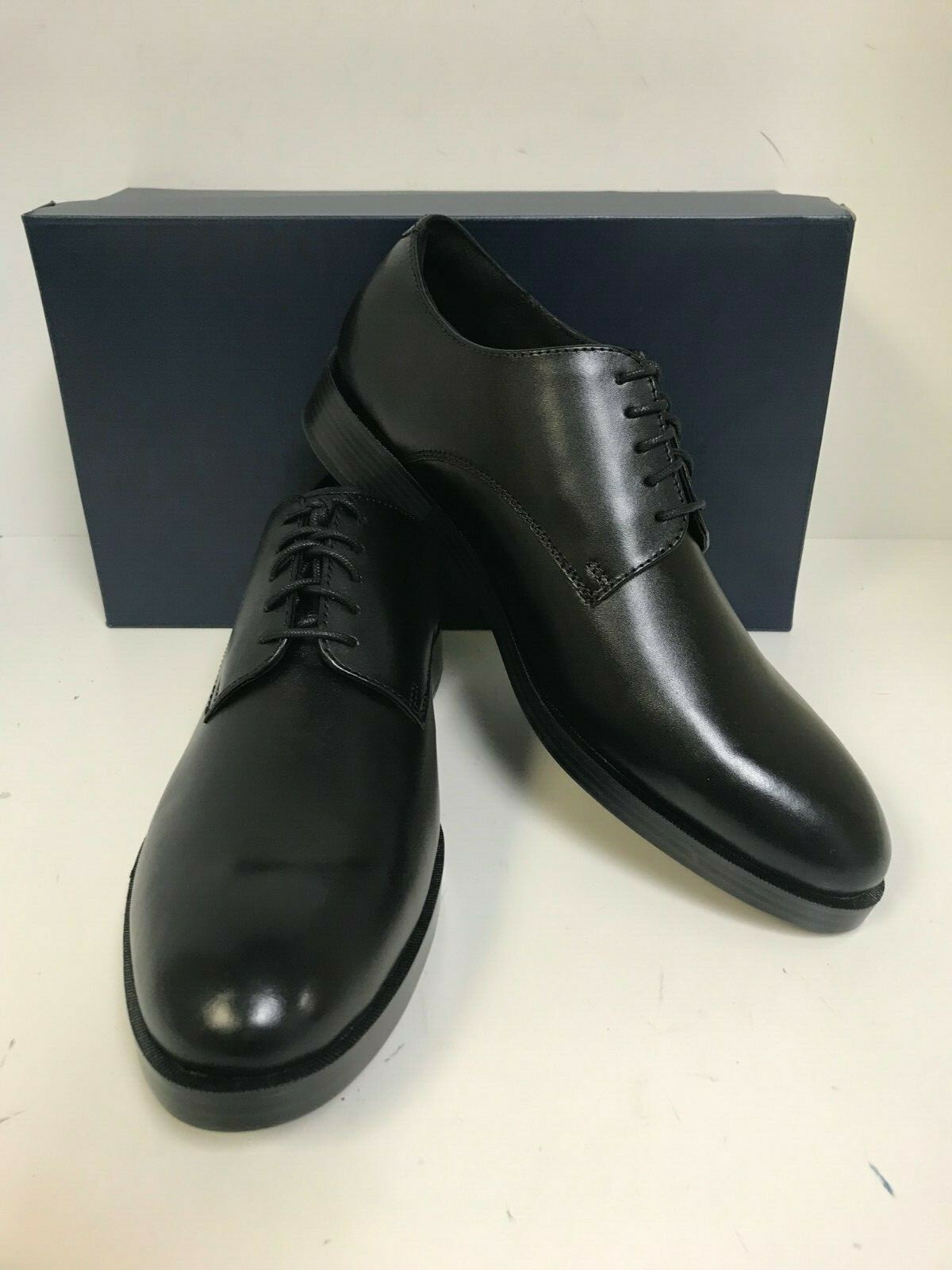 Cole Haan Men's Harrison Grand Leather Derby Shoe, Black, Men's, 11.5D