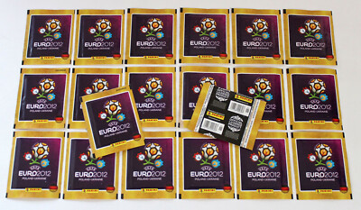 Panini EM EURO 2012   Ed. Germany 20 Bags Packets Bustine Sobres