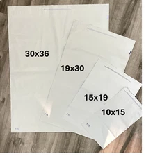 Poly Mailer ASSORTMENT 4 Size Pack 42 Pk LG Self-Sealing  Shipping Envelope Bags