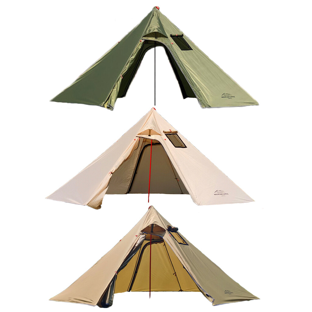 Hot Tent Four Season with Stove Jack for Tent Stove Outdoor Winter Camping  | eBay