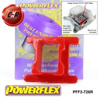 Powerflex GetriebestüTze Einsatz Diesel Rot 65 FüR Audi A7/S7 4K8 PFF3-726R