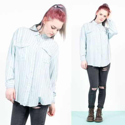 light blue work shirt womens