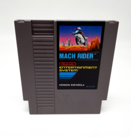 Mach Rider Nintendo NES Small Box ESP Boxed