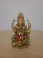 Lord GameShark Idols Indian God Statue  Small Peice Is Broken See In Pictures. 