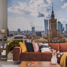 VLIES FOTOTAPETE Tapete Wandbilder XXL Jugend Warschau Zentrum 3D 2875