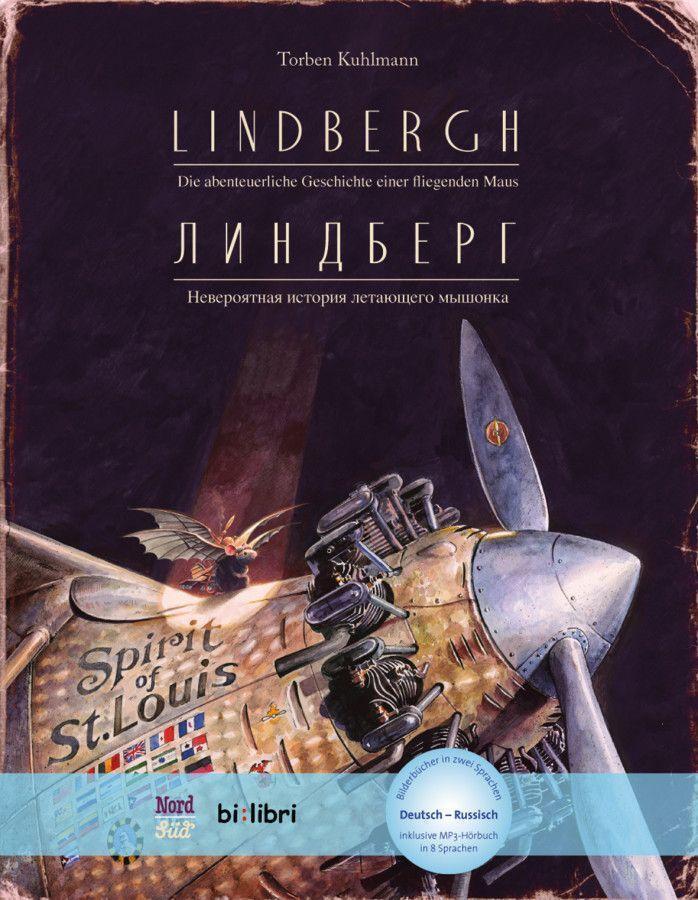 Thumbnail - Lindbergh. Kinderbuch Deutsch-russisch Mit Mp3-hörbuch Zum