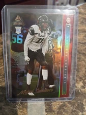2022 Panini Luminance Myjai Sanders RC #03/25 SSP ARIZONA CARDINALS ROOKIE RED 