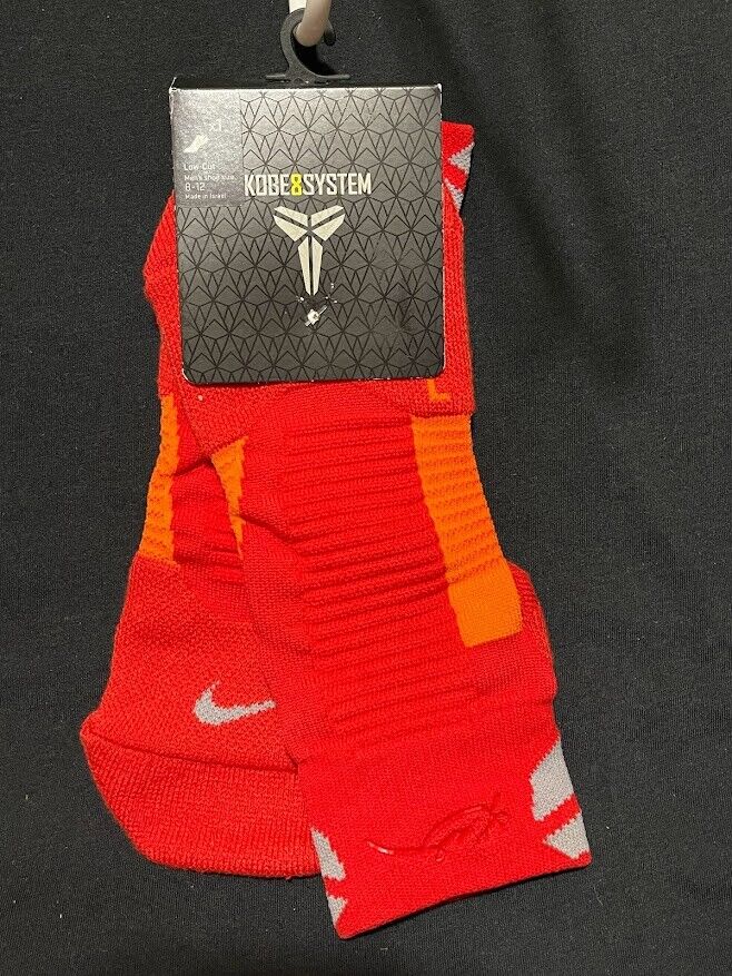 NIKE ELITE Basketball Crew Socks SX4738-686 Kobe Bryant Rare NIKE ELITE Basketball Crew Socks SX4738-686 Kobe Bryant Rare