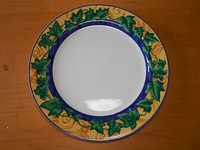 Victoria Beale Casual Yves 9034 Set Of 4 Dinner Plates 10 3/4 Blue Green Ivy A Victoria Beale Casual Yves 9034 Set Of 4 Dinner Plates 10 3/4 Blue Green Ivy A