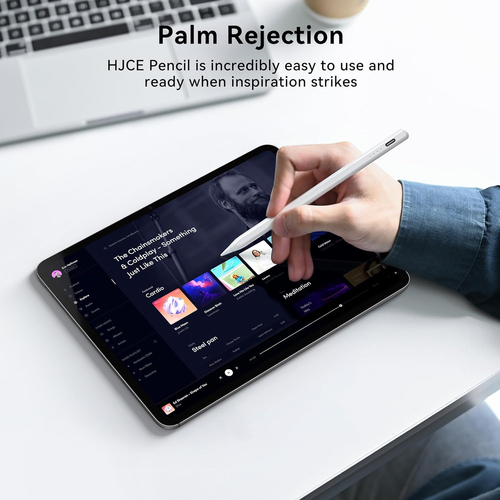 HJCE Pencil 2A Generazione per Apple, Penna per Ipad (2018-2025), Sensibilità Al - Afbeelding 6 van 12