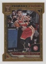 2021-22 Donruss Elite Primary Colors Orange Die-Cut Trae Young #9 01wi