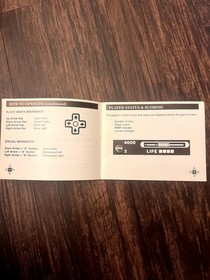 Wrath of the Black Manta NES Nintendo 1990 solo manual
