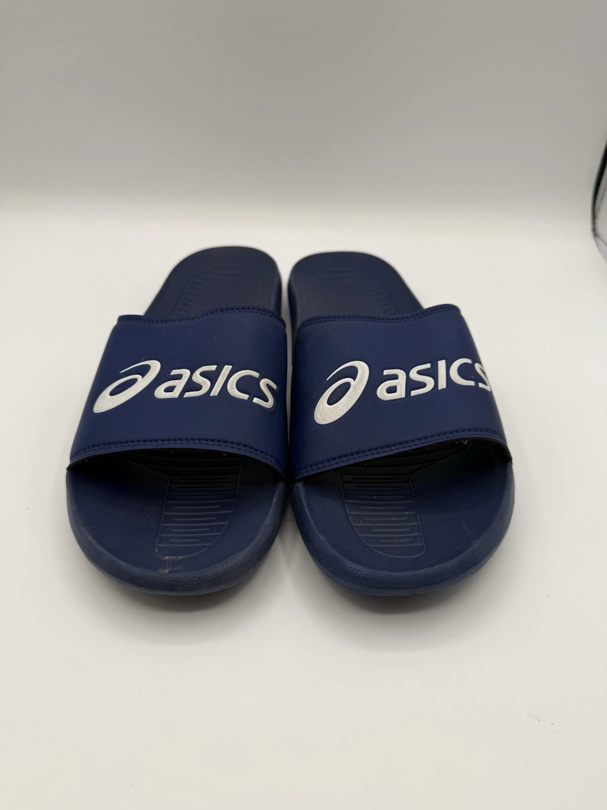 Sandali da uomo Asics AS003 blu indaco bianco slide 1173A006 taglia 10