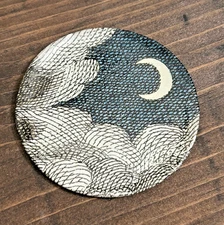 Astier de Villatte MOON Plate Dish JOHN DERIAN Trinket Dish Art Pottery