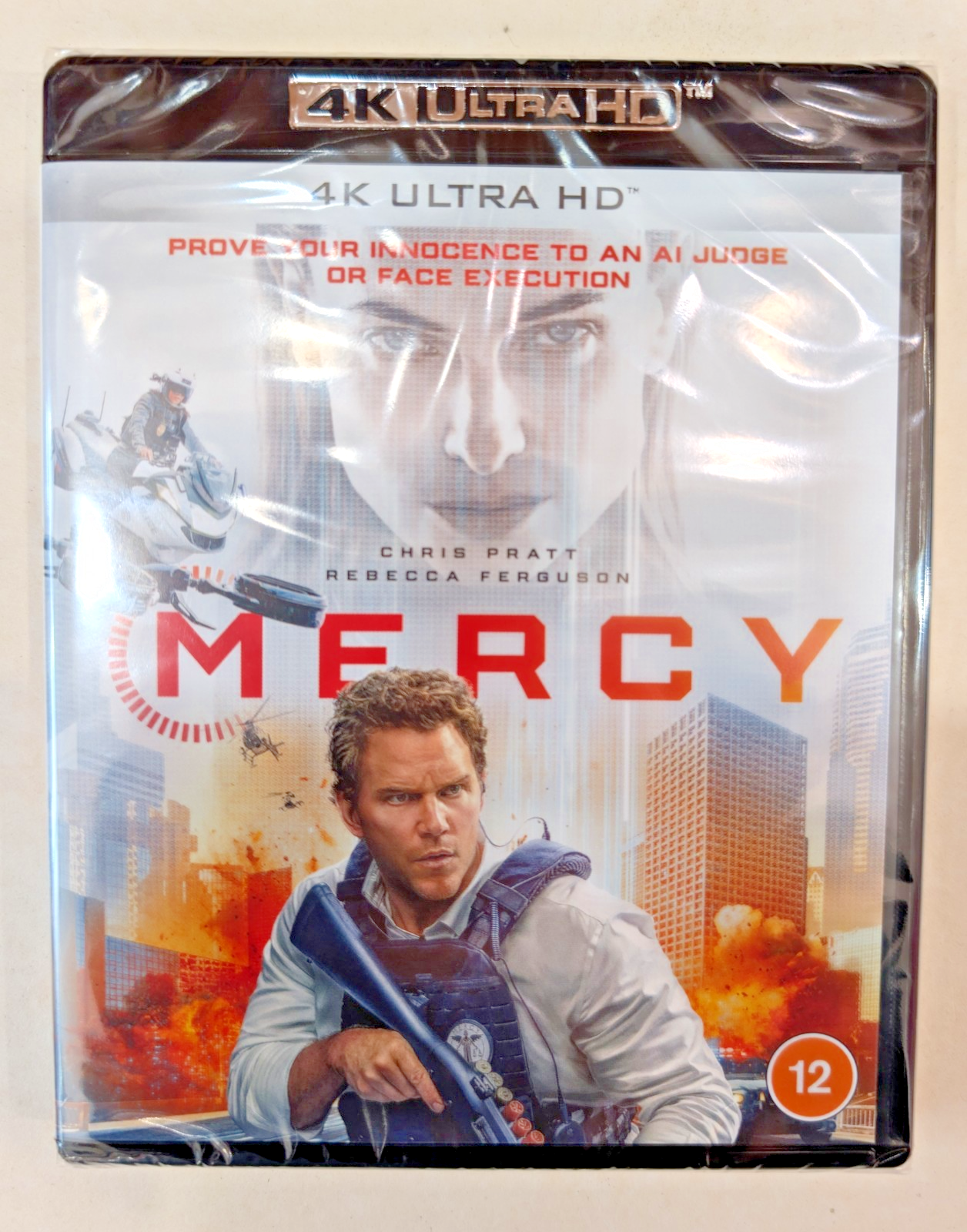 4K UHD BLU-RAY   MERCY    BRAND NEW SEALED UK STOCK