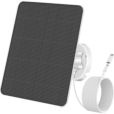 6 W Solar Panel for Wireless Outdoor Surveillance Camera, 5 V  Waterproof Sol...