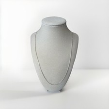 New 925 Sterling Silver Diamond Cut Snake Chain Necklace .925 Italy 24 Inch