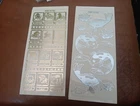 2X STICKERS SCRAPBOOKING NEW (ST1294) TRANSPARENT JAPANESE