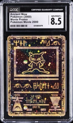 2000 POKEMON MOVIE PROMO POKÉMON MOVIE 2000 ANCIENT MEW CGC 8.5