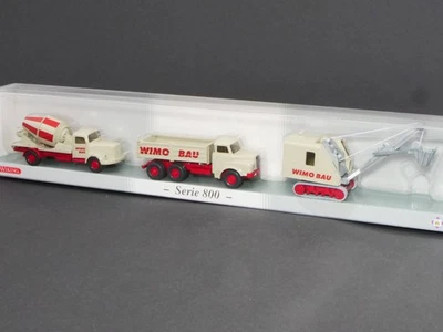 Wiking PMS 246559 Set Wimo Bau Nr. 3 Serie 800 1:87 wie NEU! OVP 1707-20-07 - Bild 1 von 4